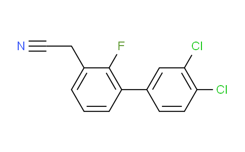 CAS No. 1361870-29-2, (3',4'-Dichloro-2-fluoro-biphenyl-3-yl)-acetonitrile