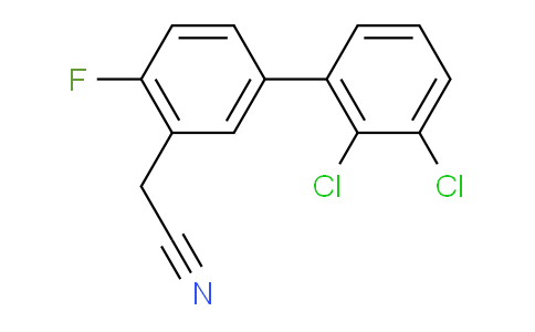 CAS No. 1361833-02-4, (2',3'-Dichloro-4-fluoro-biphenyl-3-yl)-acetonitrile