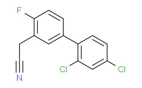 CAS No. 1361720-00-4, (2',4'-Dichloro-4-fluoro-biphenyl-3-yl)-acetonitrile