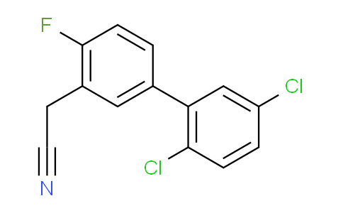 CAS No. 1361832-90-7, (2',5'-Dichloro-4-fluoro-biphenyl-3-yl)-acetonitrile