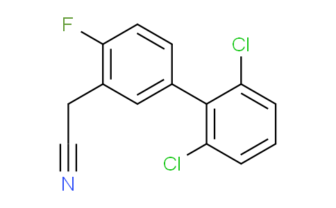 CAS No. 1361834-48-1, (2',6'-Dichloro-4-fluoro-biphenyl-3-yl)-acetonitrile