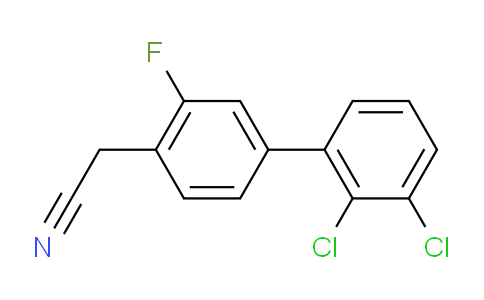 CAS No. 1361851-05-9, (2',3'-Dichloro-3-fluoro-biphenyl-4-yl)-acetonitrile