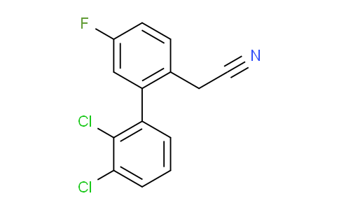 CAS No. 1361889-27-1, (2',3'-Dichloro-5-fluoro-biphenyl-2-yl)-acetonitrile