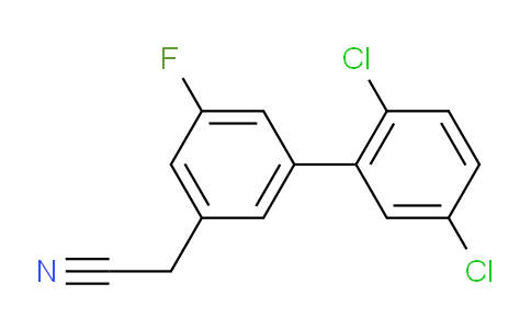 CAS No. 1361712-63-1, (2',5'-Dichloro-5-fluoro-biphenyl-3-yl)-acetonitrile