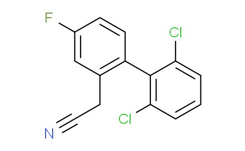 CAS No. 1361798-61-9, (2',6'-Dichloro-4-fluoro-biphenyl-2-yl)-acetonitrile