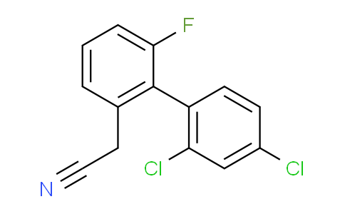 CAS No. 1361761-90-1, (2',4'-Dichloro-6-fluoro-biphenyl-2-yl)-acetonitrile