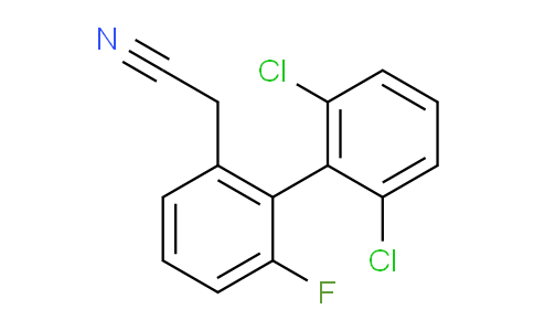 CAS No. 1361478-50-3, (2',6'-Dichloro-6-fluoro-biphenyl-2-yl)-acetonitrile