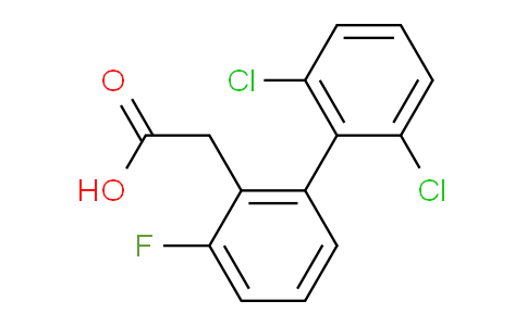 CAS No. 1361714-69-3, (2',6'-Dichloro-3-fluoro-biphenyl-2-yl)-acetic acid