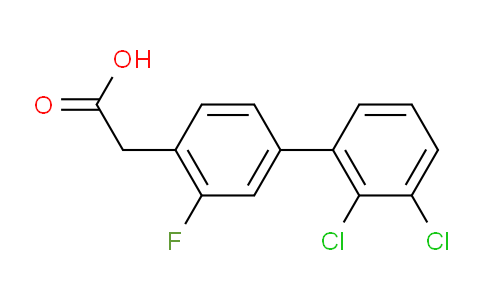 CAS No. 1361832-96-3, (2',3'-Dichloro-3-fluoro-biphenyl-4-yl)-acetic acid