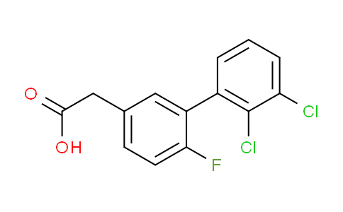 CAS No. 1361743-86-3, (2',3'-Dichloro-6-fluoro-biphenyl-3-yl)-acetic acid