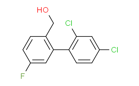 CAS No. 1361709-78-5, (2',4'-Dichloro-5-fluoro-biphenyl-2-yl)-methanol