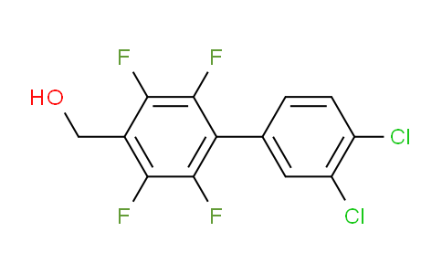 CAS No. 1361725-48-5, (3',4'-Dichloro-2,3,5,6-tetrafluoro-biphenyl-4-yl)-methanol