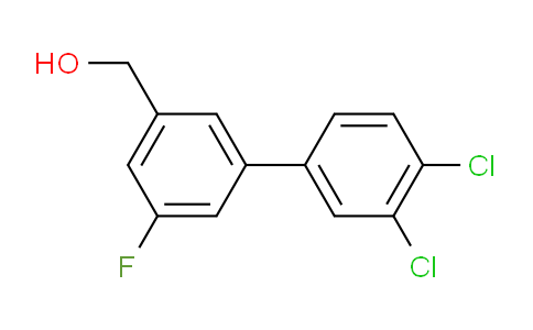 CAS No. 1361837-51-5, (3',4'-Dichloro-5-fluoro-biphenyl-3-yl)-methanol