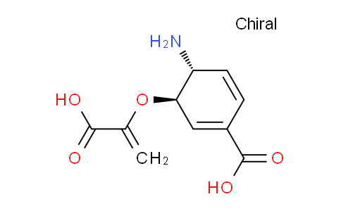 MC772680 | 133442-18-9 | (3R,4R)-4-Amino-3-((1-carboxyvinyl)oxy)cyclohexa-1,5-diene-1-carboxylic acid