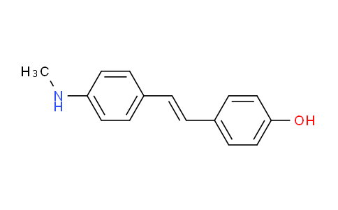 CAS No. 499786-88-8, (E)-4-MethylaMino-4'-hydroxystilbene