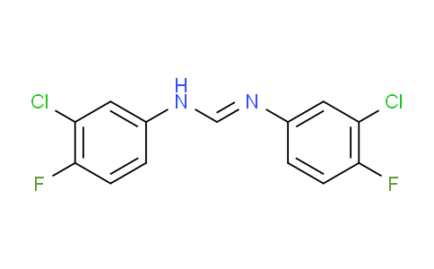 CAS No. 727658-04-0, Methanimidamide,N,N'-bis(3-chloro-4-fluorophenyl)-
