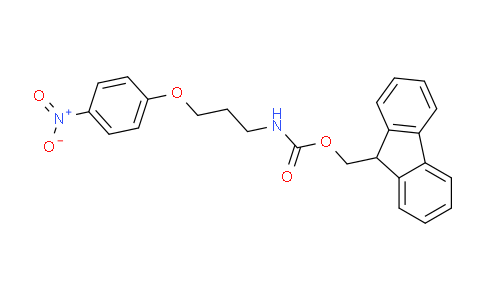 CAS No. 2135916-47-9, (9H-Fluoren-9-yl)methyl 3-(4-nitrophenoxy)propylcarbamate