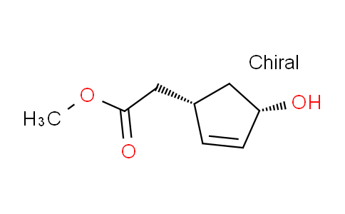 CAS No. 120052-54-2, Methyl 2-((1S,4S)-4-hydroxycyclopent-2-en-1-yl)acetate