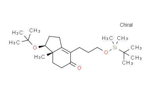 CAS No. 127916-22-7, (1S,7aS)-1-(tert-butoxy)-4-{3-[(tert-butyldimethylsilyl)oxy]propyl}-7a-methyl-2,3,5,6,7,7a-hexahydro-1H-inden-5-one
