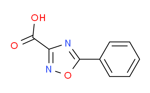 CAS No. 37937-62-5, 5-phenyl-1,2,4-oxadiazole-3-carboxylic acid