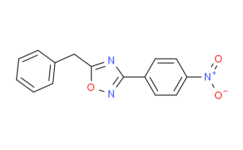 CAS No. 431908-57-5, 5-Benzyl-3-(4-nitrophenyl)-1,2,4-oxadiazole