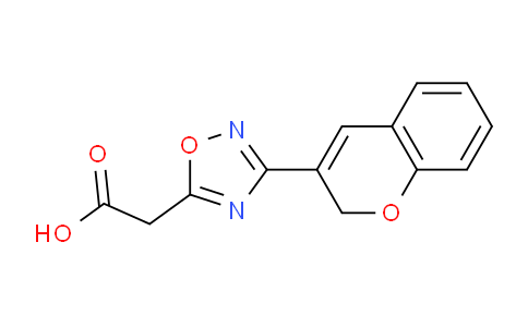 CAS No. 1269531-42-1, 2-(3-(2H-Chromen-3-yl)-1,2,4-oxadiazol-5-yl)acetic acid