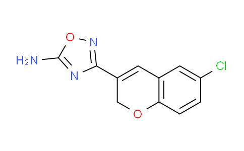 CAS No. 1269532-10-6, 3-(6-Chloro-2H-chromen-3-yl)-1,2,4-oxadiazol-5-amine