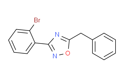 CAS No. 1033201-86-3, 5-Benzyl-3-(2-bromophenyl)-1,2,4-oxadiazole