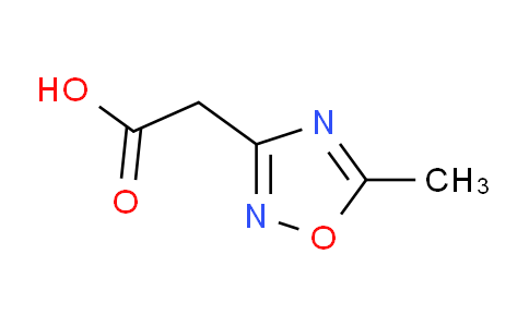 CAS No. 55151-96-7, (5-Methyl-1,2,4-oxadiazol-3-yl)acetic acid