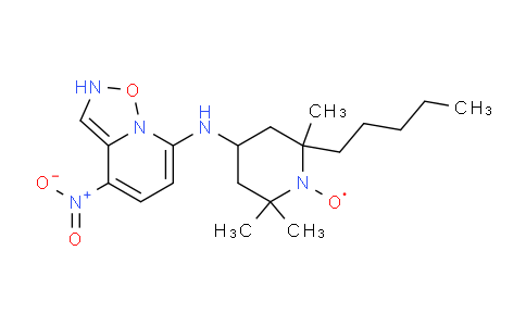 CAS No. 1955505-54-0, 2,2,6-Trimethyl-4-(4-nitrobenzo[1,2,5]oxadiazol-7-ylamino)-6-pentylpiperidine-1-oxyl