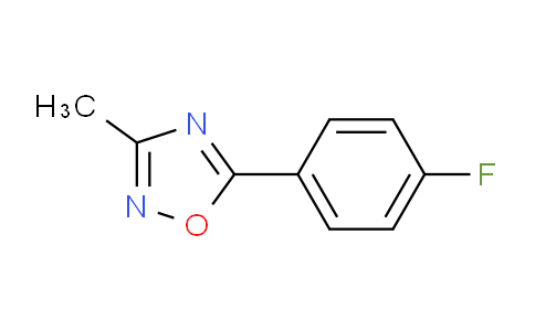 CAS No. 59562-68-4, 5-(4-Fluorophenyl)-3-methyl-1,2,4-oxadiazole