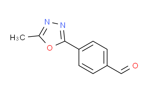 CAS No. 179056-82-7, 4-(5-Methyl-1,3,4-oxadiazol-2-yl)benzaldehyde