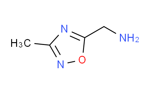 CAS No. 90928-92-0, 1-(3-methyl-1,2,4-oxadiazol-5-yl)methanamine