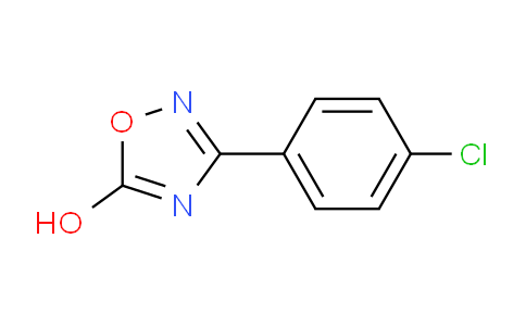 CAS No. 19932-93-5, 3-(4-chlorophenyl)-1,2,4-oxadiazol-5-ol