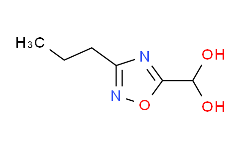 CAS No. 1083424-37-6, (3-propyl-1,2,4-oxadiazol-5-yl)methanediol