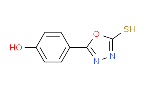 CAS No. 69829-90-9, 4-(5-Mercapto-1,3,4-oxadiazol-2-yl)phenol