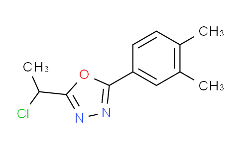 CAS No. 1156945-18-4, 2-(1-Chloroethyl)-5-(3,4-dimethylphenyl)-1,3,4-oxadiazole
