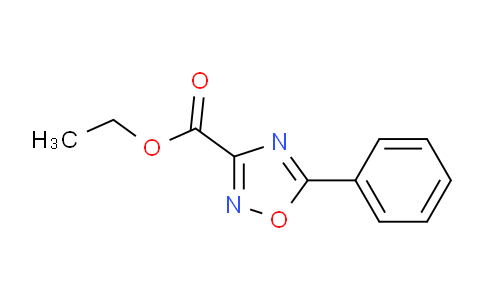 CAS No. 37384-62-6, Ethyl 5-phenyl-1,2,4-oxadiazole-3-carboxylate