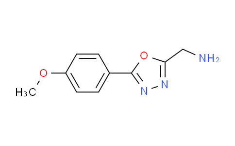 CAS No. 944897-68-1, (5-(4-Methoxyphenyl)-1,3,4-oxadiazol-2-yl)methanamine