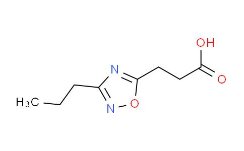 CAS No. 930395-82-7, 3-(3-propyl-1,2,4-oxadiazol-5-yl)propanoic acid