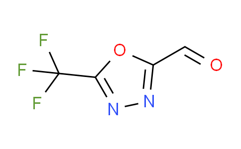 CAS No. 100305-92-8, 5-(trifluoromethyl)-1,3,4-oxadiazole-2-carbaldehyde