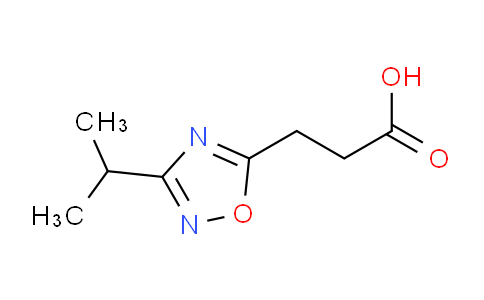 CAS No. 947013-67-4, 3-[3-(propan-2-yl)-1,2,4-oxadiazol-5-yl]propanoic acid