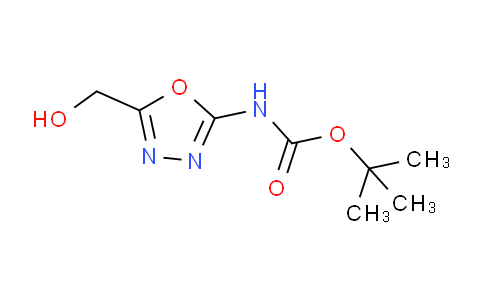 CAS No. 1357247-51-8, tert-butyl N-[5-(hydroxymethyl)-1,3,4-oxadiazol-2-yl]carbamate