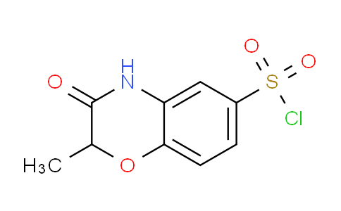 CAS No. 293741-60-3, 2-methyl-3-oxo-3,4-dihydro-2H-benzo[b][1,4]oxazine-6-sulfonyl chloride