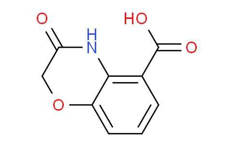 CAS No. 483282-25-3, 3-oxo-3,4-dihydro-2H-benzo[b][1,4]oxazine-5-carboxylic acid