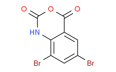 CAS No. 54754-60-8, 6,8-dibromo-2H-benzo[d][1,3]oxazine-2,4(1H)-dione