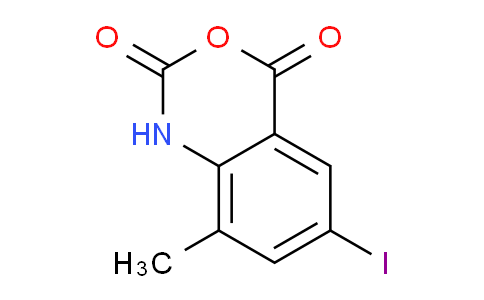 CAS No. 913194-96-4, 6-Iodo-8-methyl-2,4-dihydro-1H-3,1-benzoxazine-2,4-dione