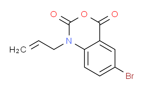 CAS No. 1131587-69-3, 1-allyl-6-bromo-1H-benzo[d][1,3]oxazine-2,4-dione