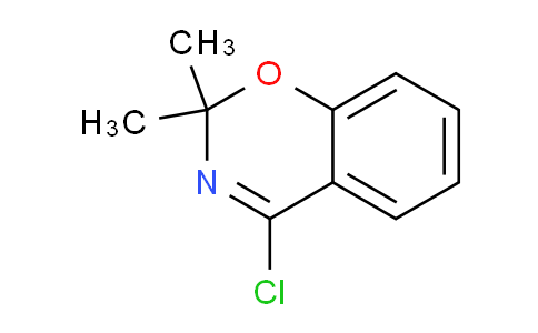 CAS No. 74405-07-5, 4-chloro-2,2-dimethyl-2H-benzo[e][1,3]oxazine