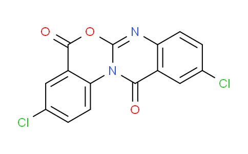CAS No. 59187-49-4, 3,10-Dichlorobenzo[4,5][1,3]oxazino[2,3-b]quinazoline-5,12-dione